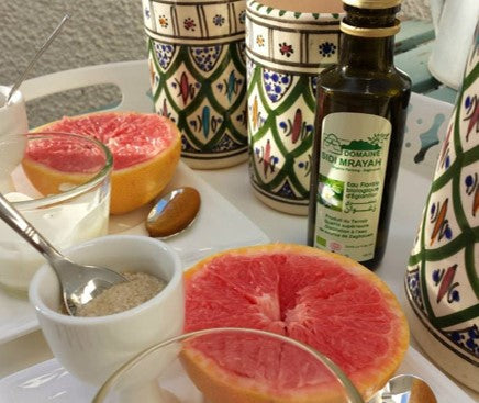 Boisson d'été à l'églantier