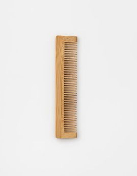 Peigne en bois de bambou