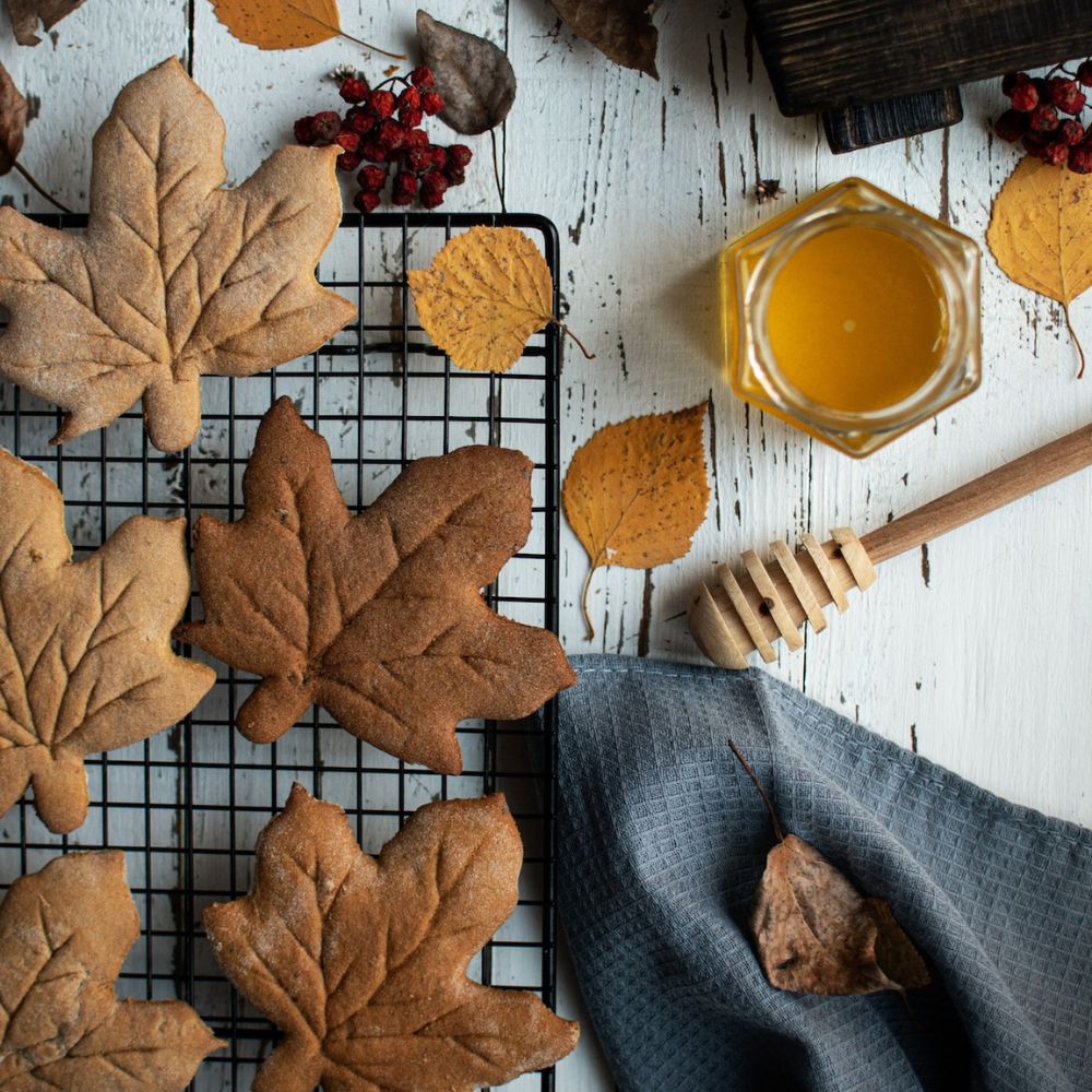 Emporte pièce biscuits fleur d'érable