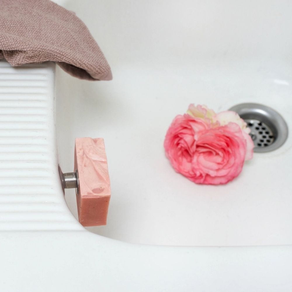 Porte savon minimaliste aimanté