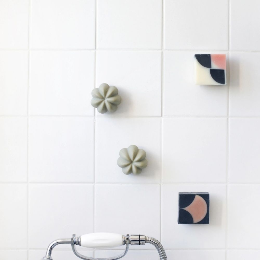 Porte savon minimaliste aimanté