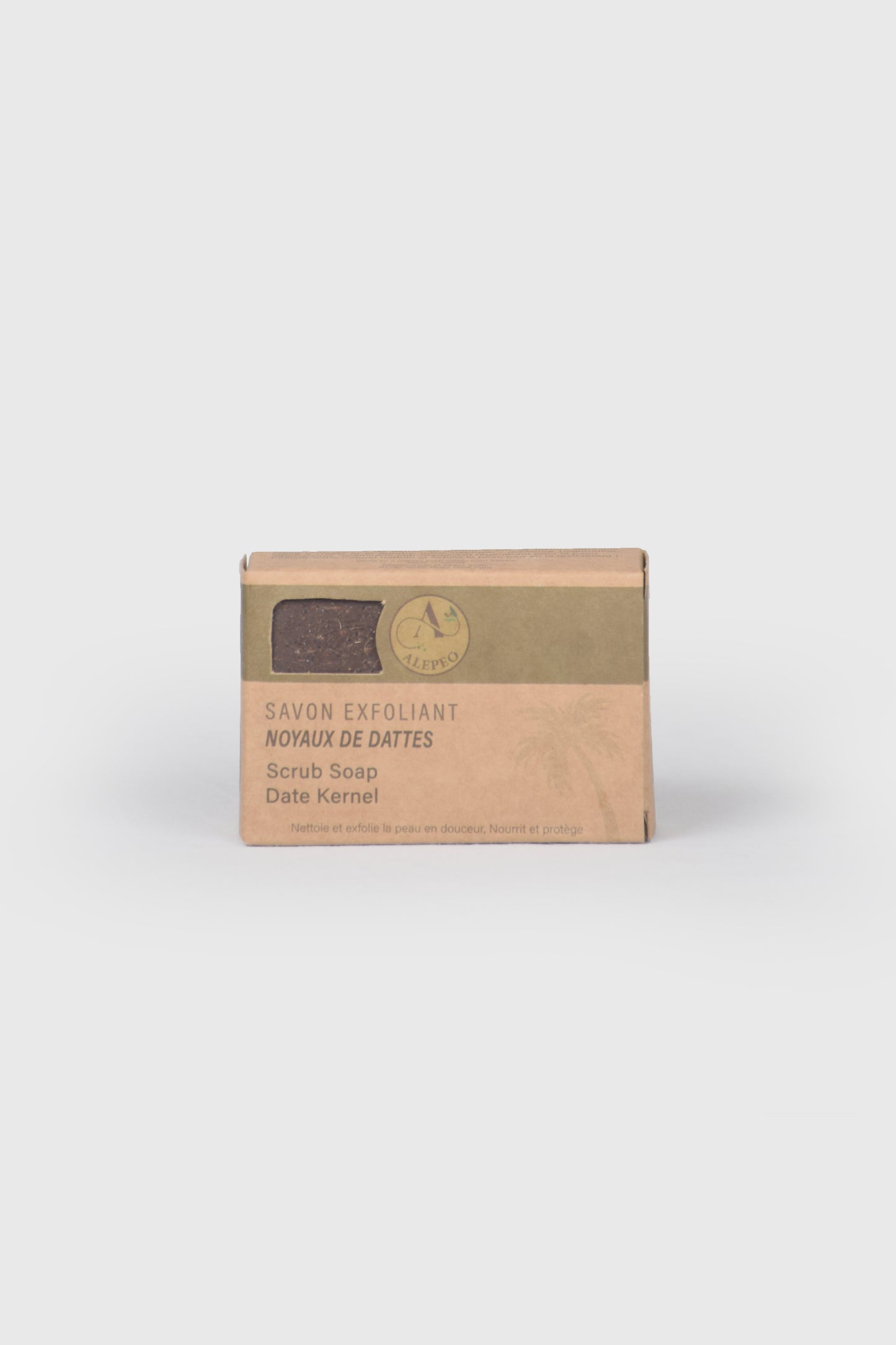 Savon Exfoliant Naturel aux Noyaux de Dattes - 100g