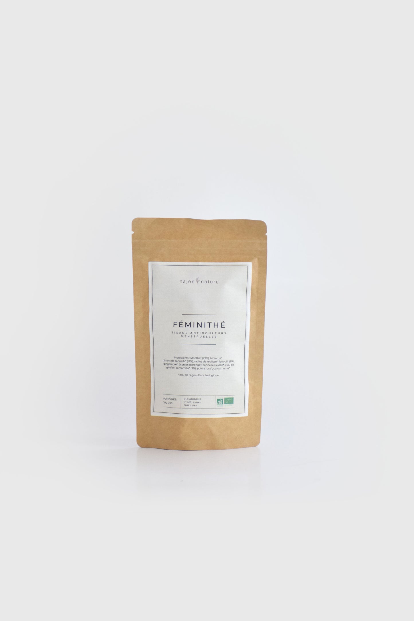 "Féminithé" : Tisanes calmante règles douloureuses