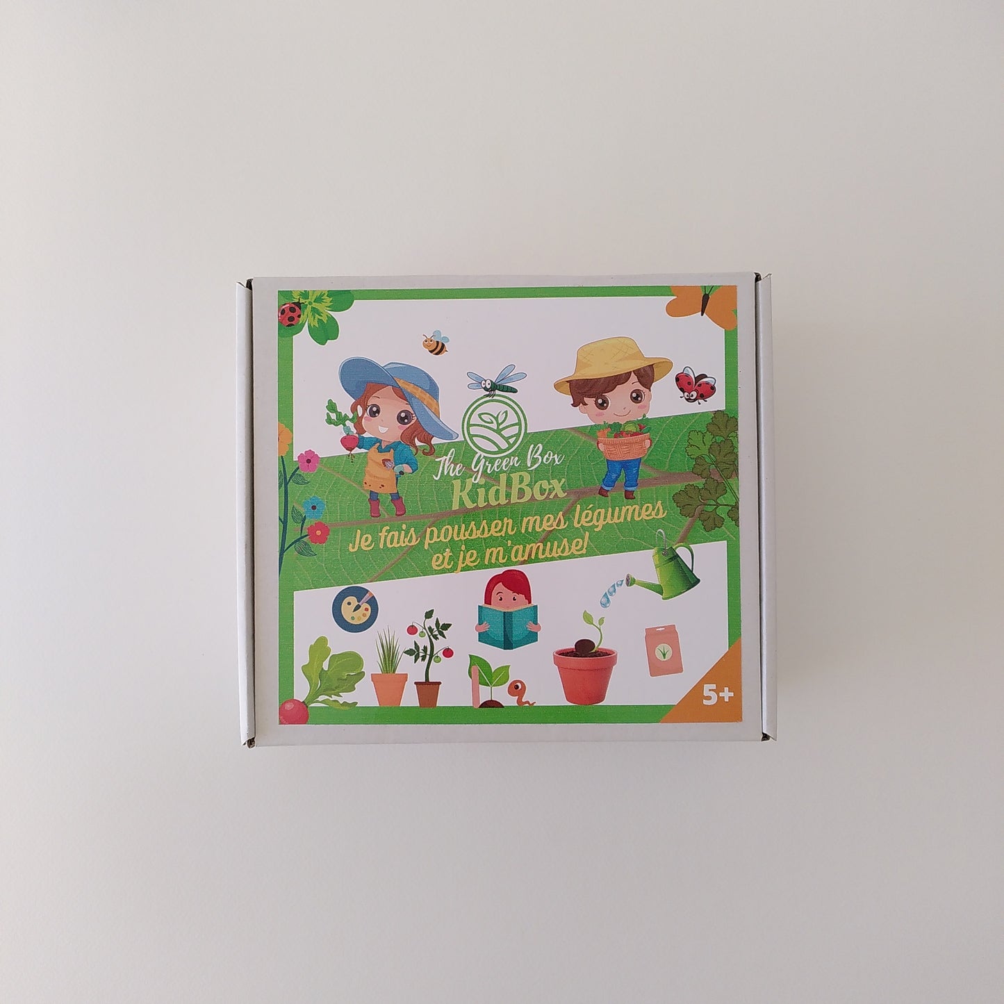 Kit de plantation pour enfants Kidbox : the Green Box