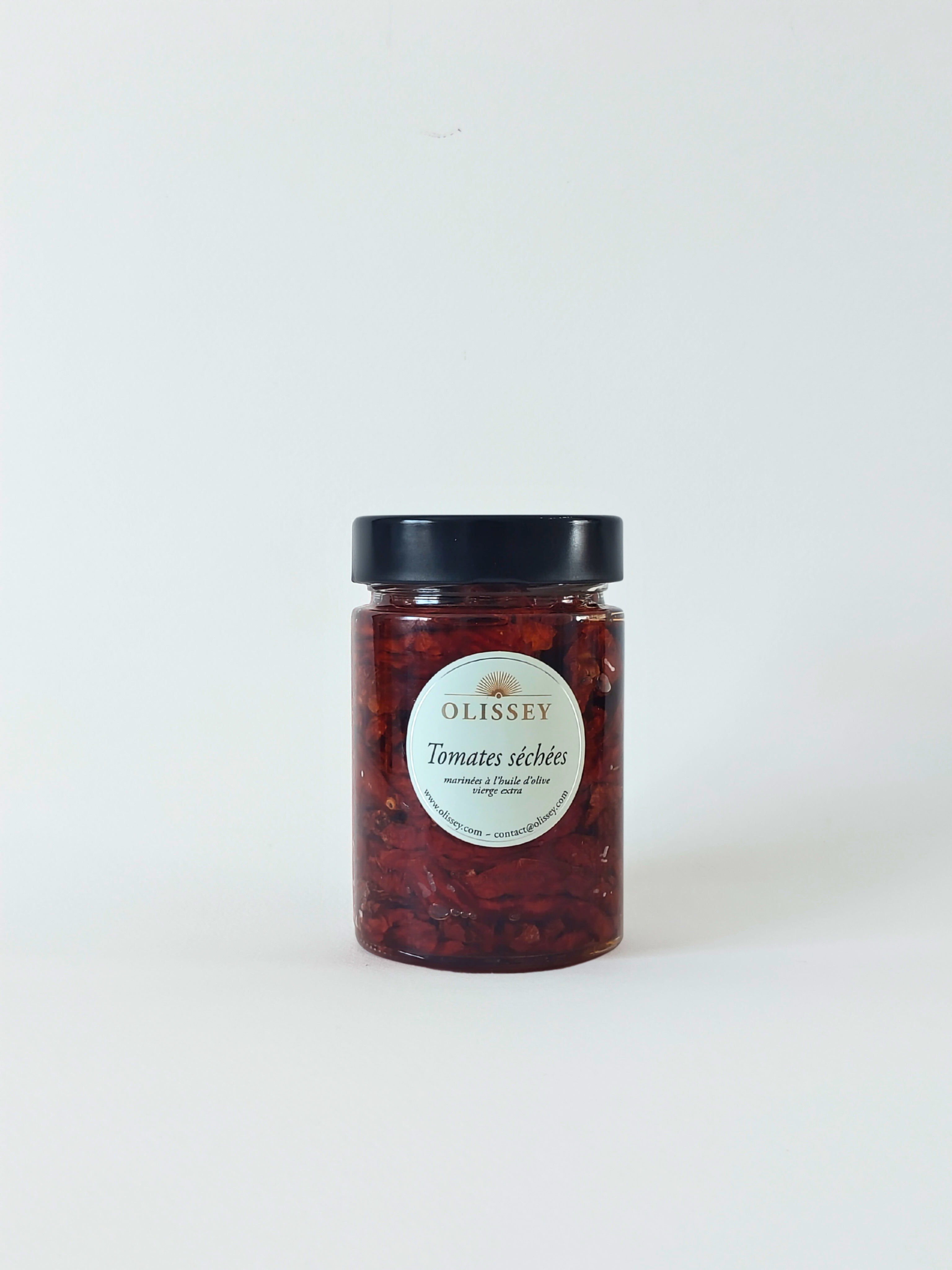 Tomates séchées marinées à l’huile d’olive extra vierge – Olissey - 280gr