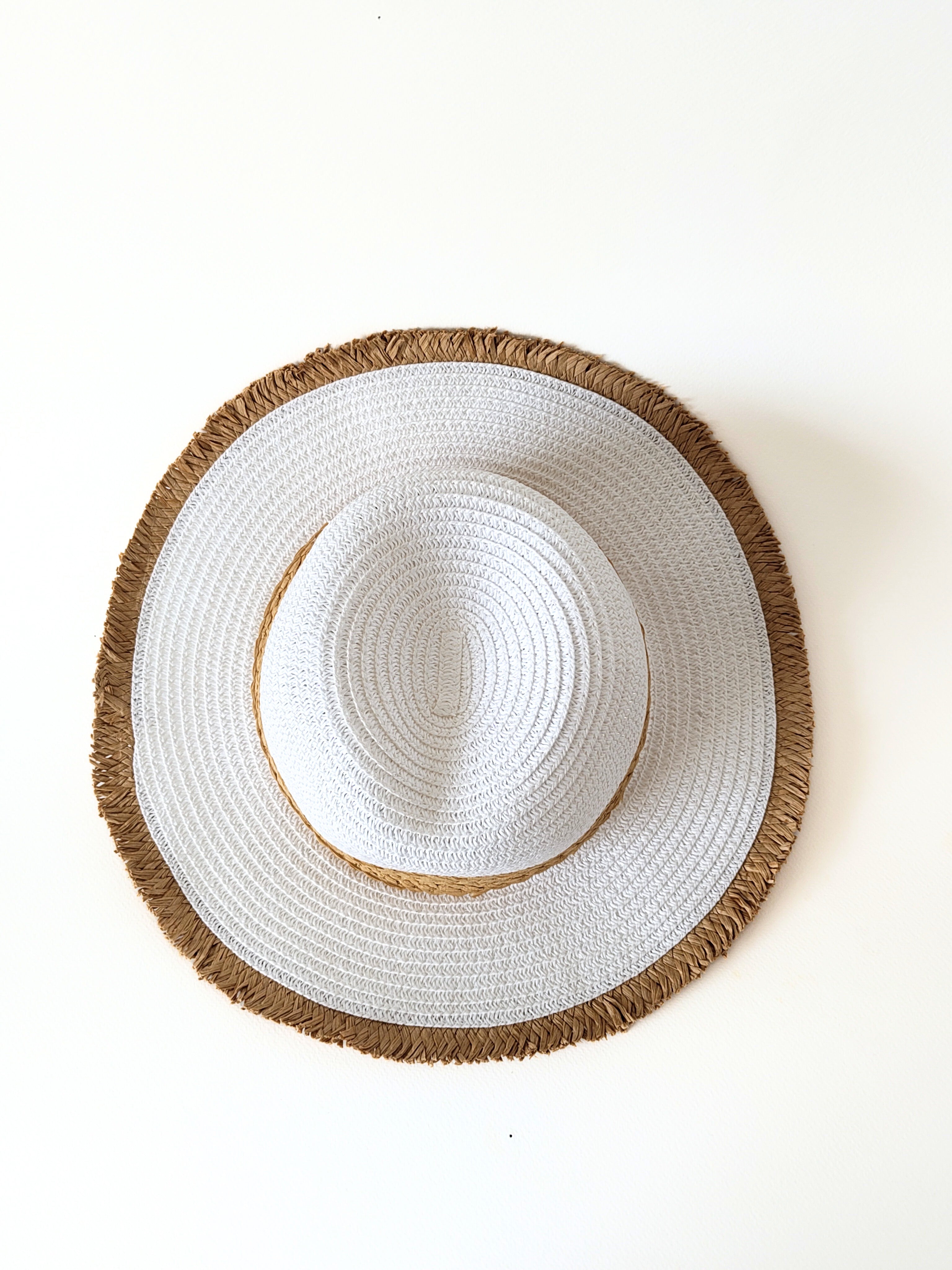 Chapeau en Paille –  Blanc