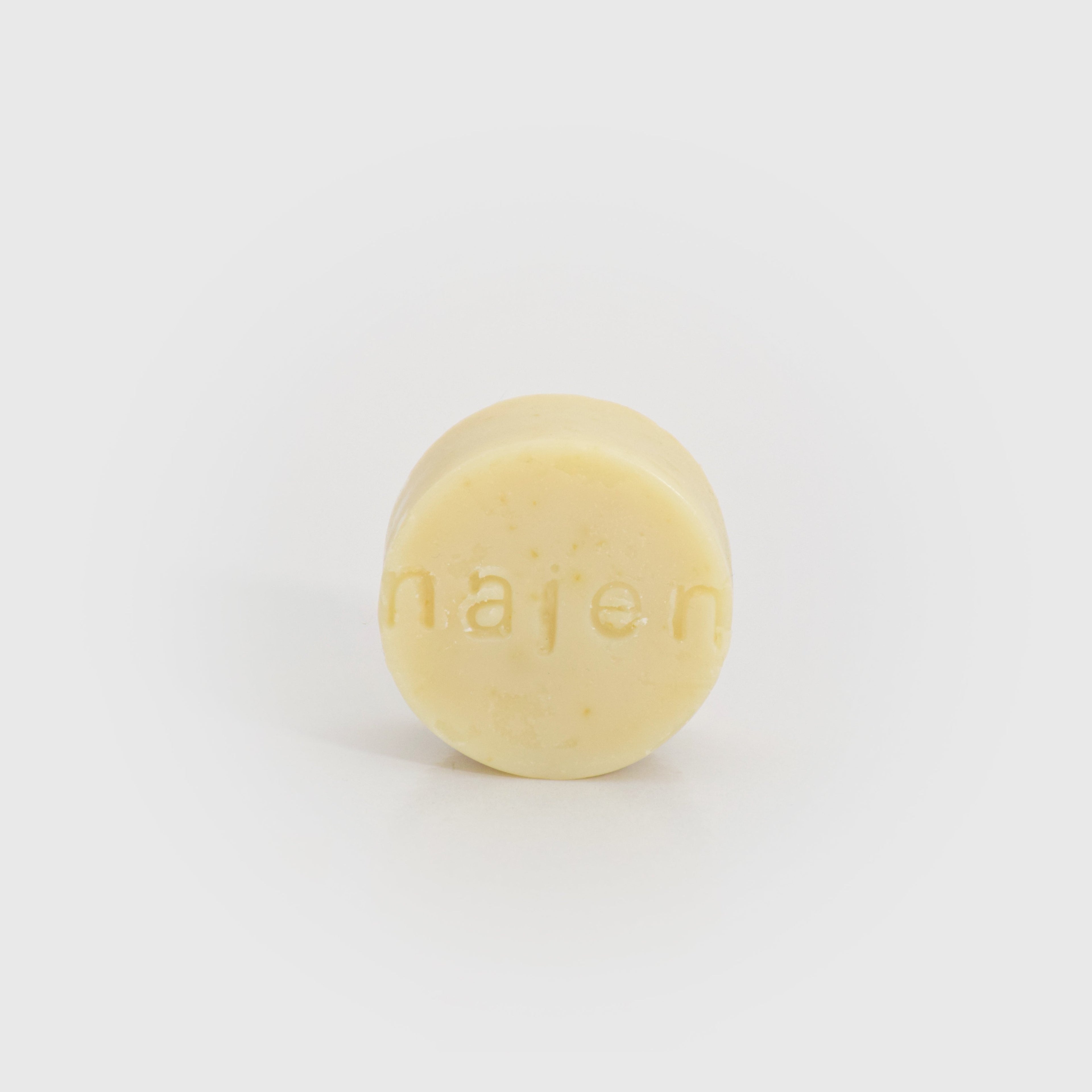 Shampoing solide au romarin citronné, cheveux abîmés