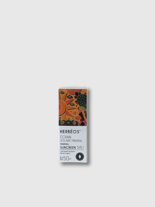 Écran Solaire Minéral 5 en 1  SPF 50+ 40 ml- HERBÉOS