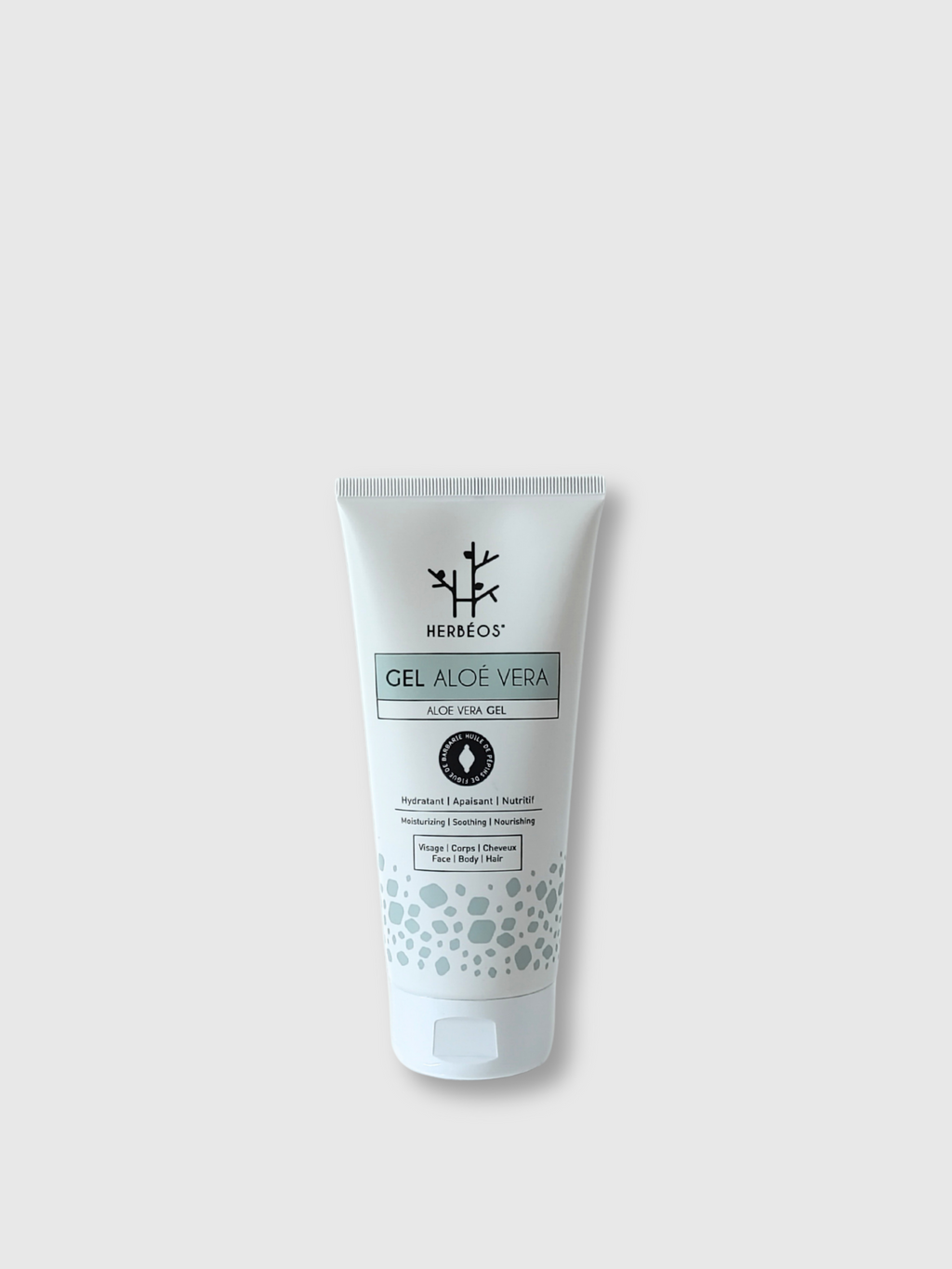 Gel Aloé Vera à l’Huile de Pépins de Figue de Barbarie & Collagène Marin – 200 ml - HERBÉOS