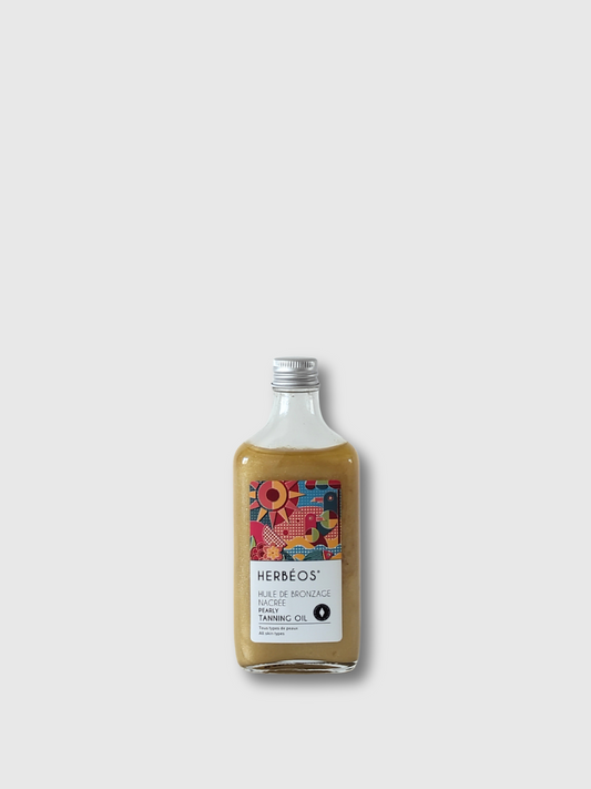 Huile de Bronzage Nacrée – 100 ml - HERBÉOS