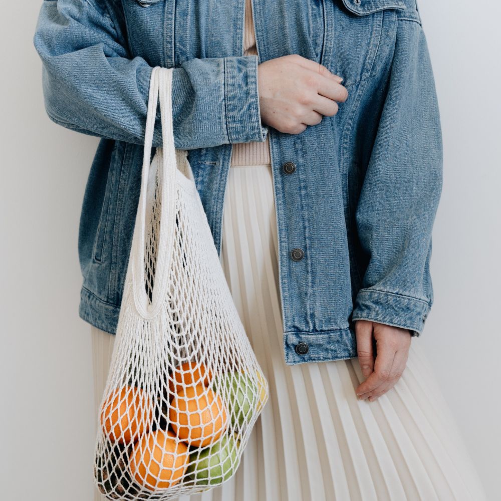 Sac Filet – Porté Main. Coloris au choix