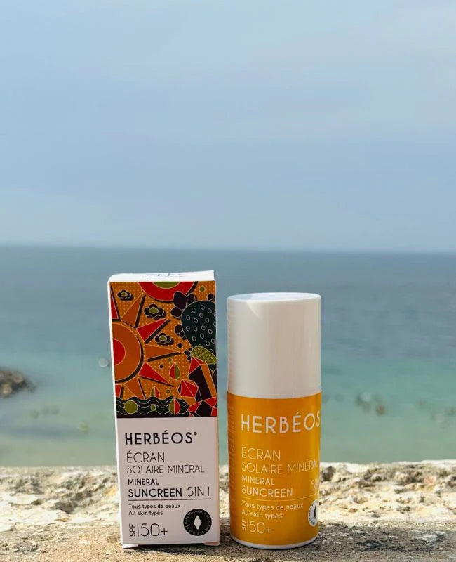 Écran Solaire Minéral 5 en 1  SPF 50+ 40 ml- HERBÉOS