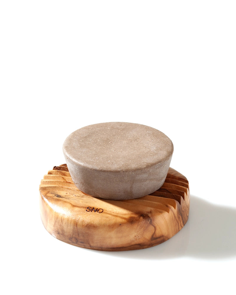Support Shampoing & Après-Shampoing en Bois d’Olivier – SNO