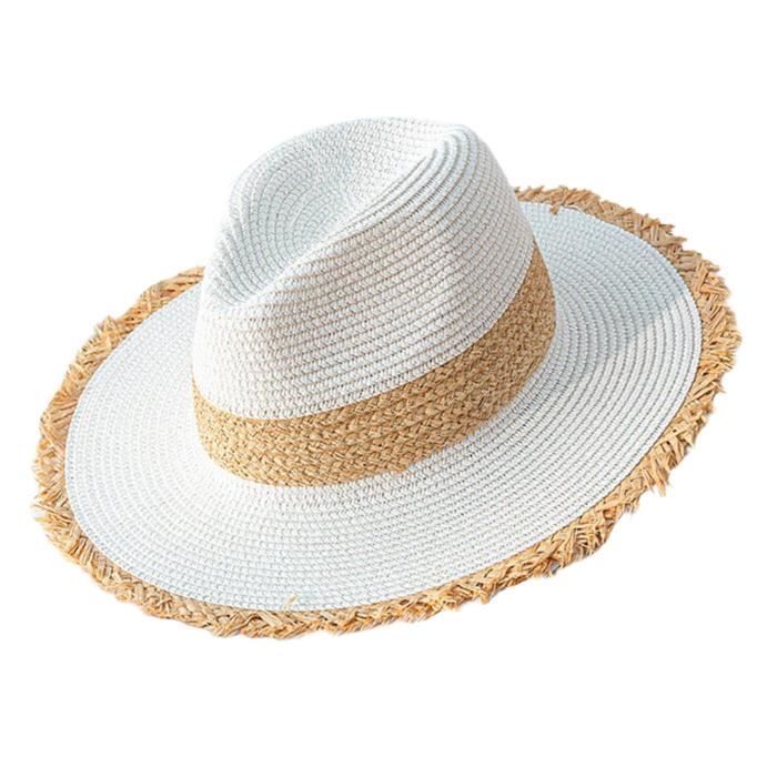 Chapeau en Paille –  Blanc