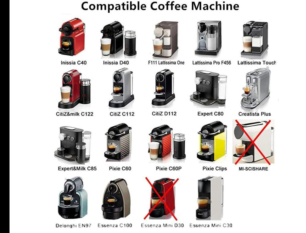 Kit Nespresso capsules en acier réutilisables