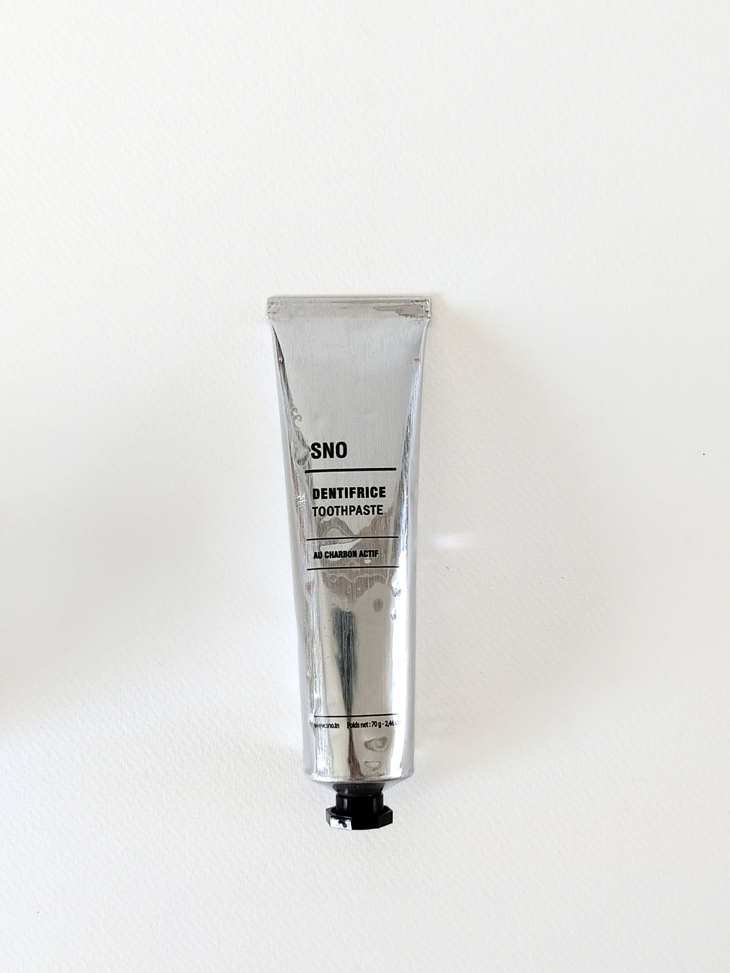Gel Dentifrice au Charbon Actif – SNO – 70 ml