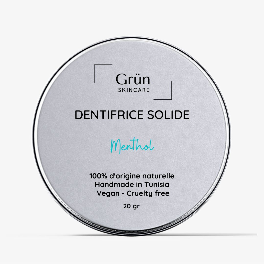 Dentifrice Solide Menthol – Miniature 20 g | Grün