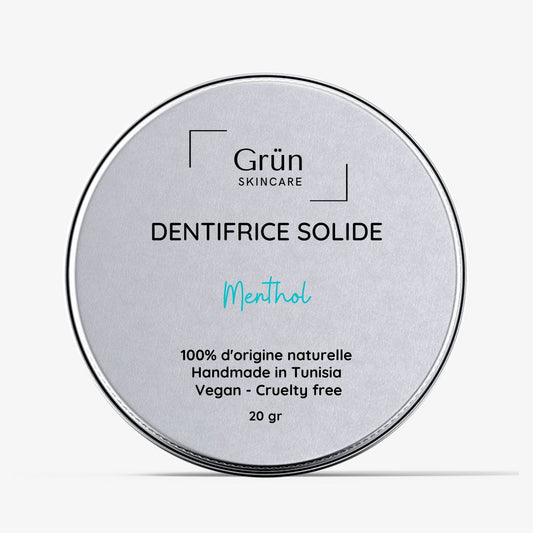 Dentifrice Solide Menthol – Miniature 20 g | Grün