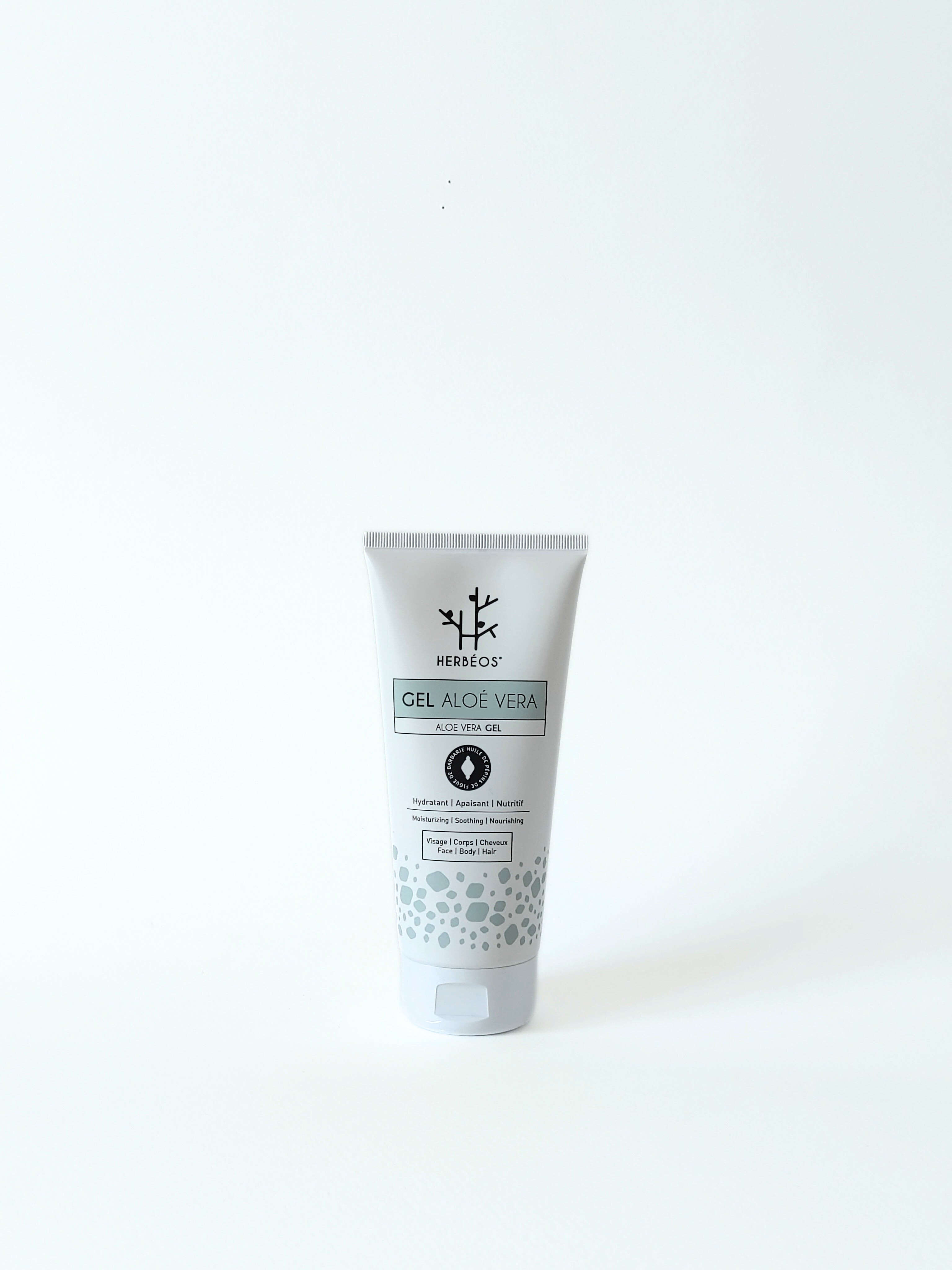 Gel Aloé Vera à l’Huile de Pépins de Figue de Barbarie & Collagène Marin – 200 ml - HERBÉOS