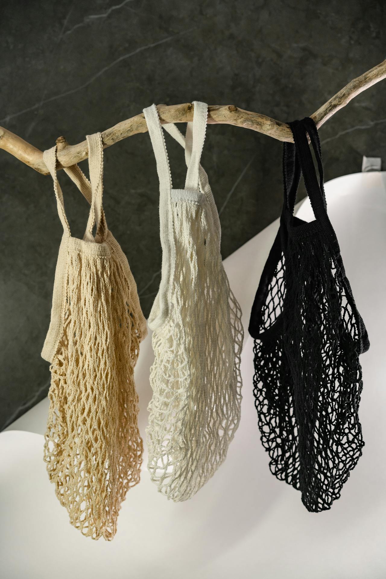 Sac Filet – Porté Main. Coloris au choix