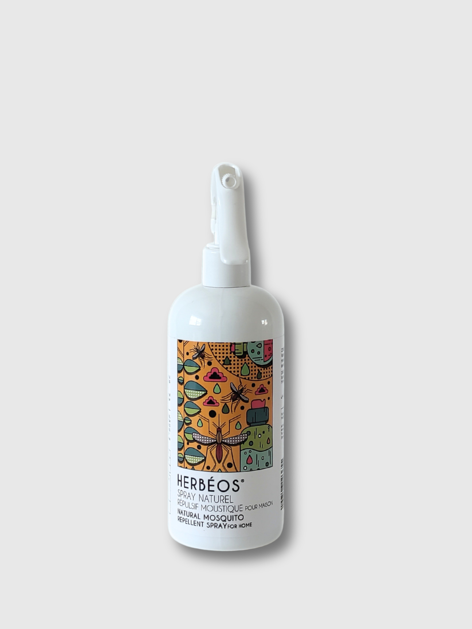 Spray Naturel Répulsif Moustique pour Maison – 400 ml - HERBÉOS