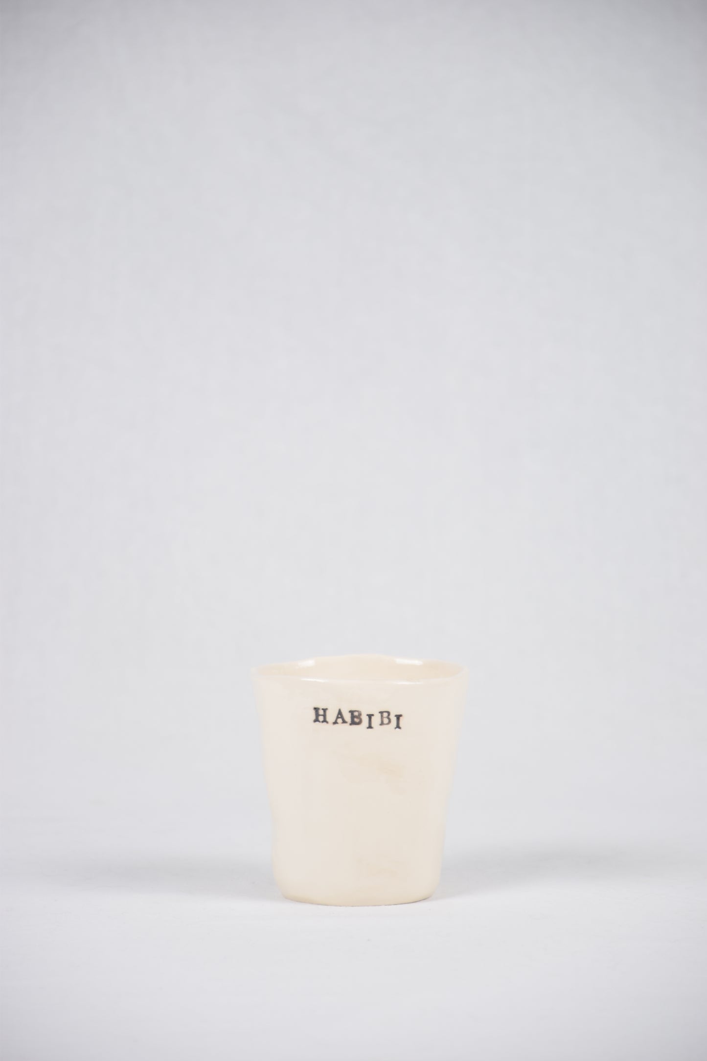 Tasse céramique Habibi noire