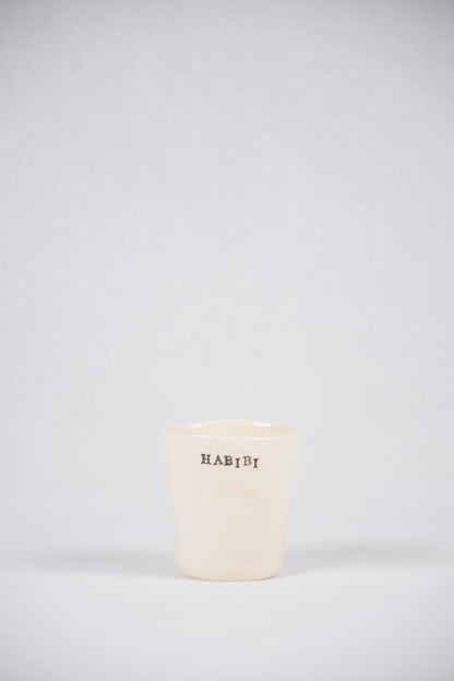 Tasse céramique Habibi noire