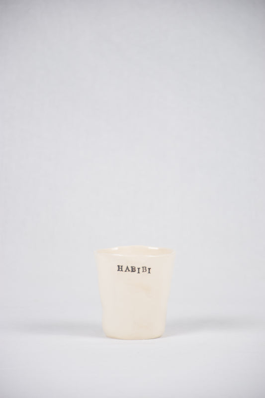 Tasse céramique Habibi noire