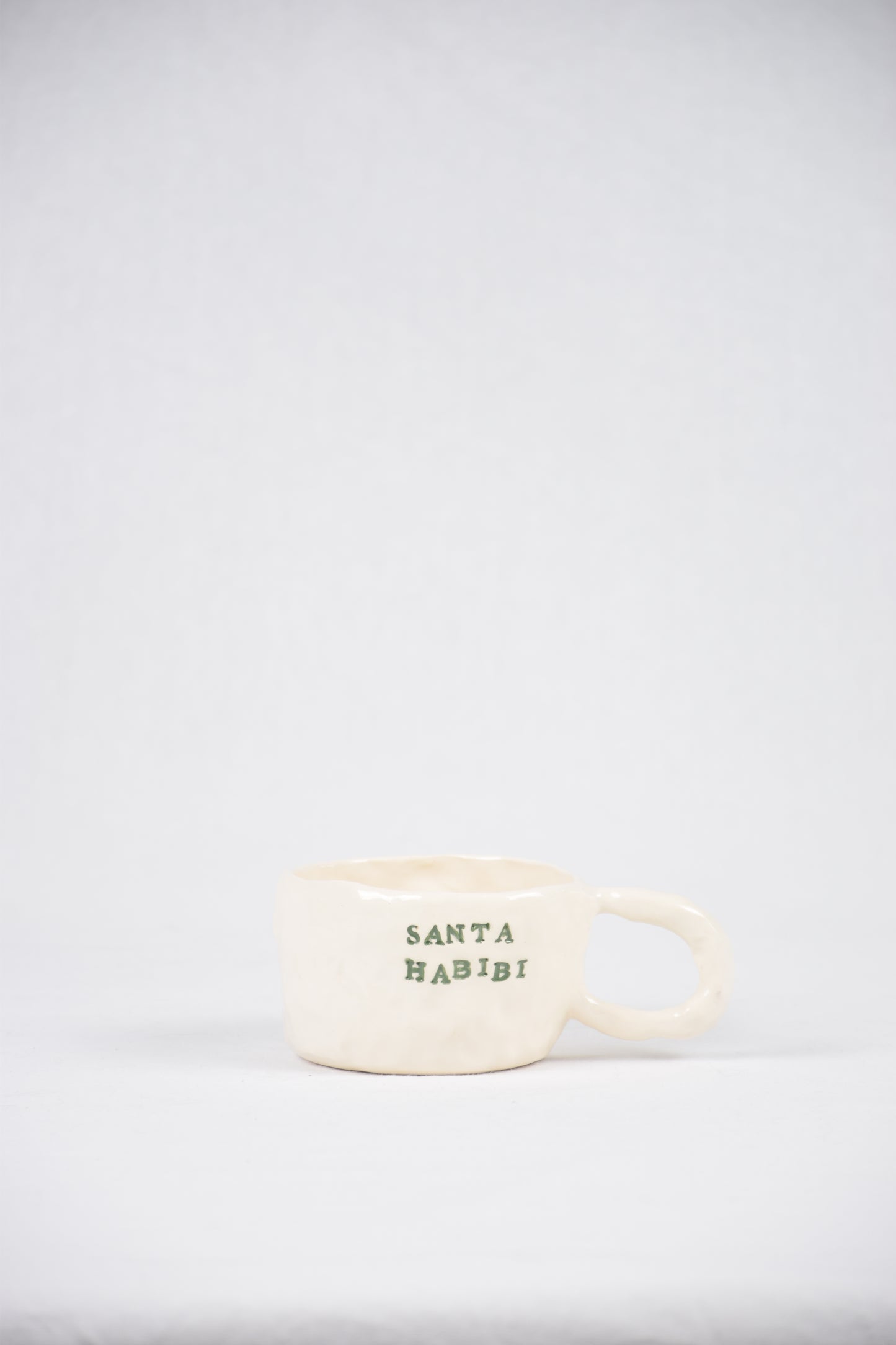 Mug de Noël en céramique. Edition limitée. Rouge