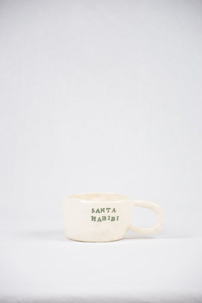 Mug de Noël en céramique. Edition limitée. Rouge