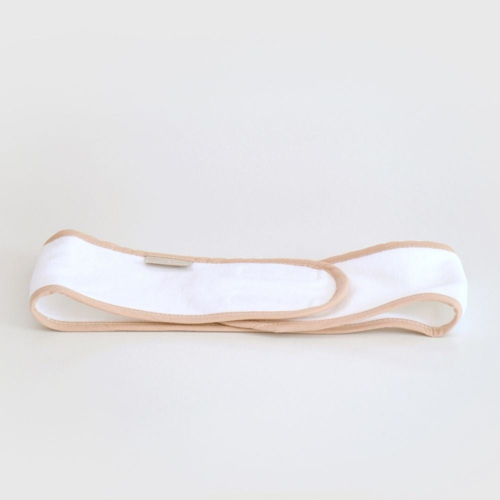 Bandeau de soin visage en coton doux