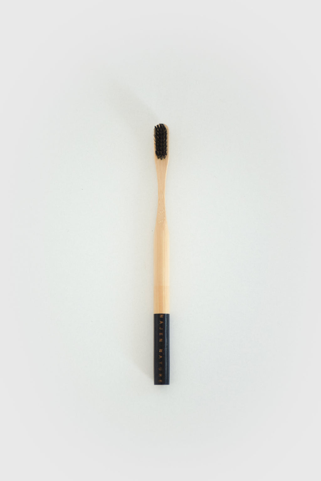 Brosse à dents en bois à l'unité, 4 coloris au choix
