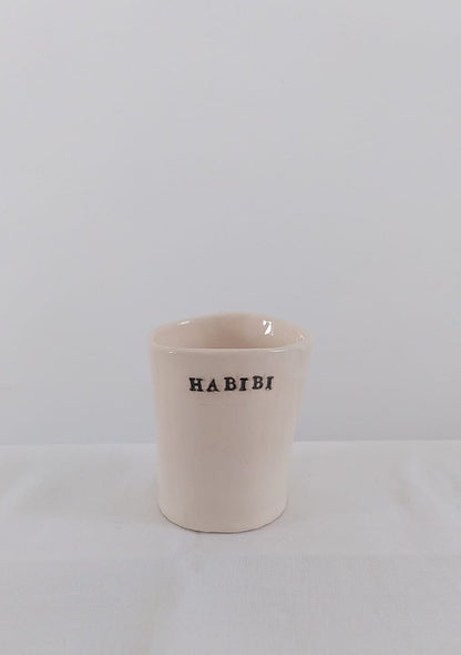 Tasse céramique Habibi noire