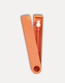 Coton tige lavable pour bébé, corail