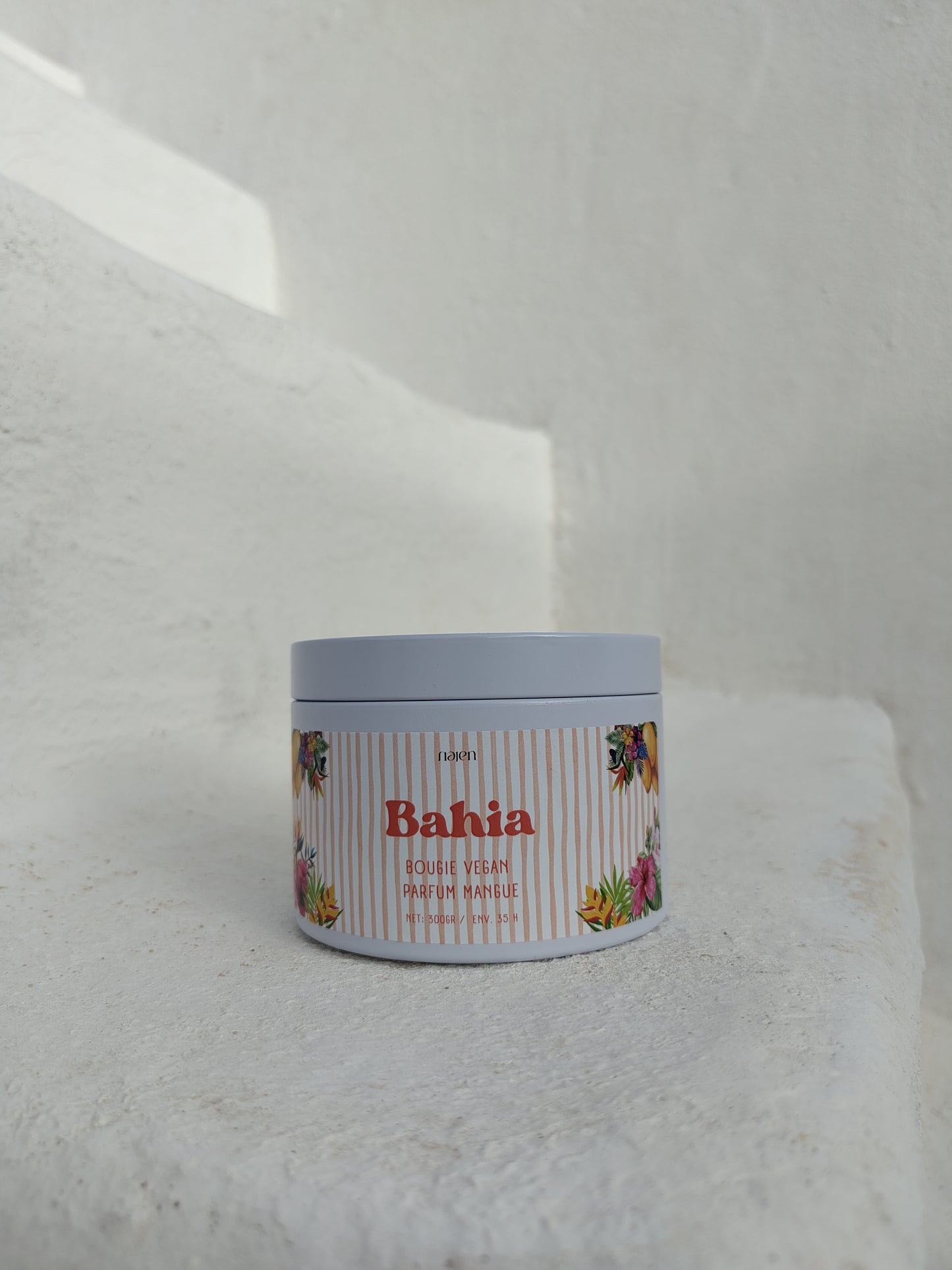 Bahia: Bougie Mangue 300 g - 3 Mèches