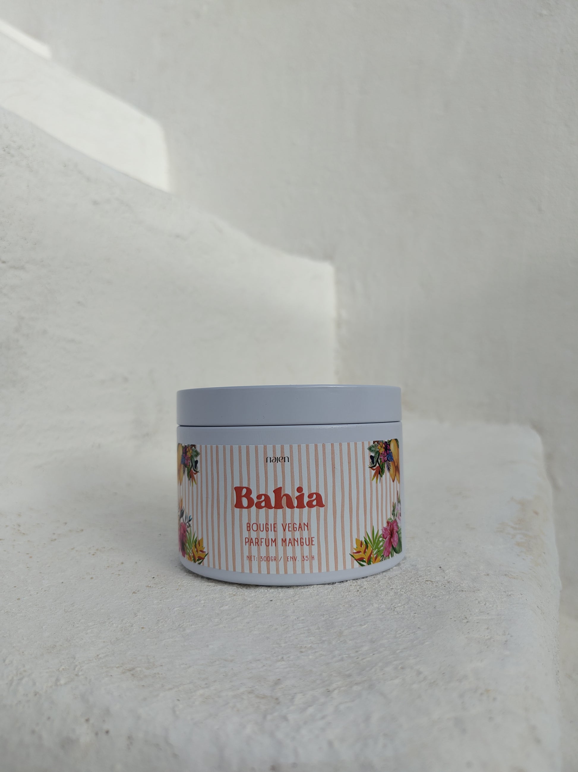 Bahia: Bougie Mangue 300 g - 3 Mèches