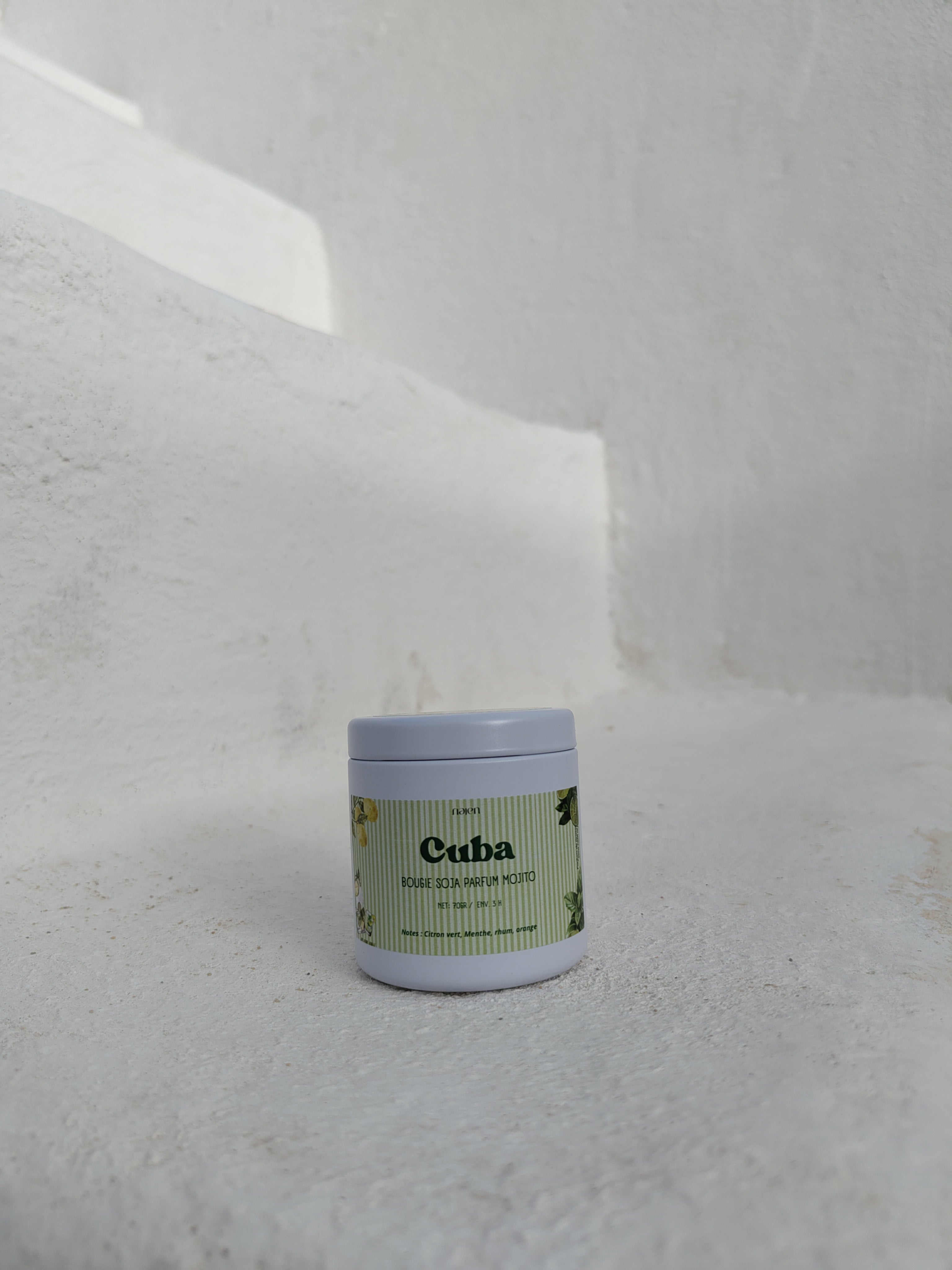 Cuba: Bougie Mojito Format 70 g