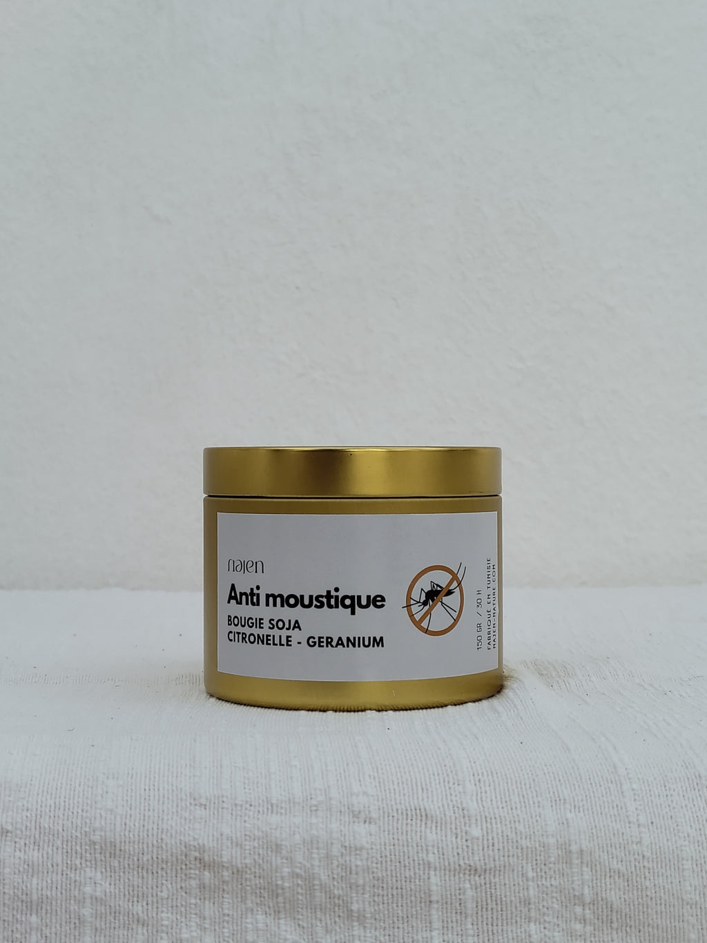 L'anti-pique: bougie anti-moustique _150gr