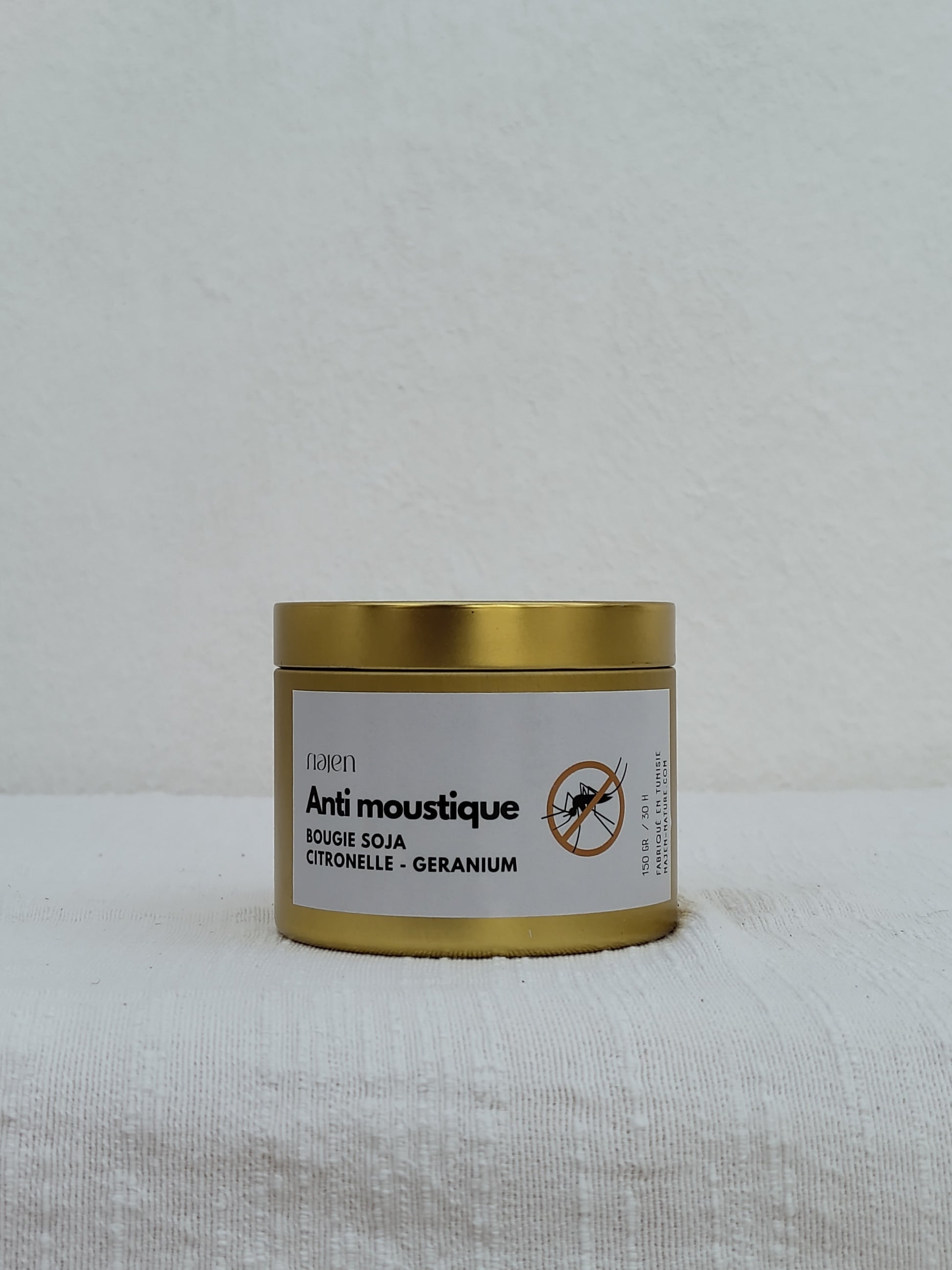 L'anti-pique: bougie anti-moustique _150gr