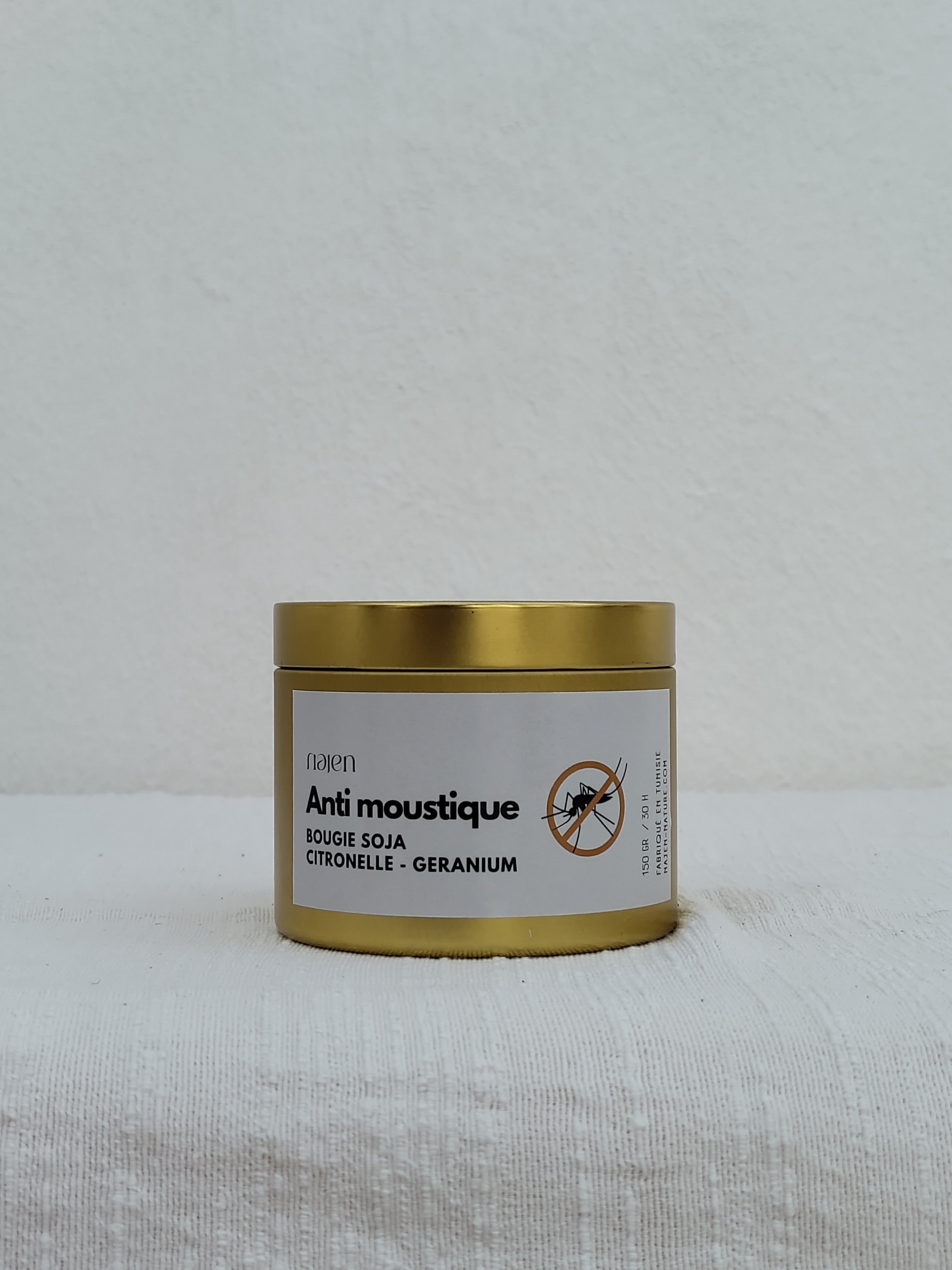 L'anti-pique: bougie anti-moustique  - 150gr