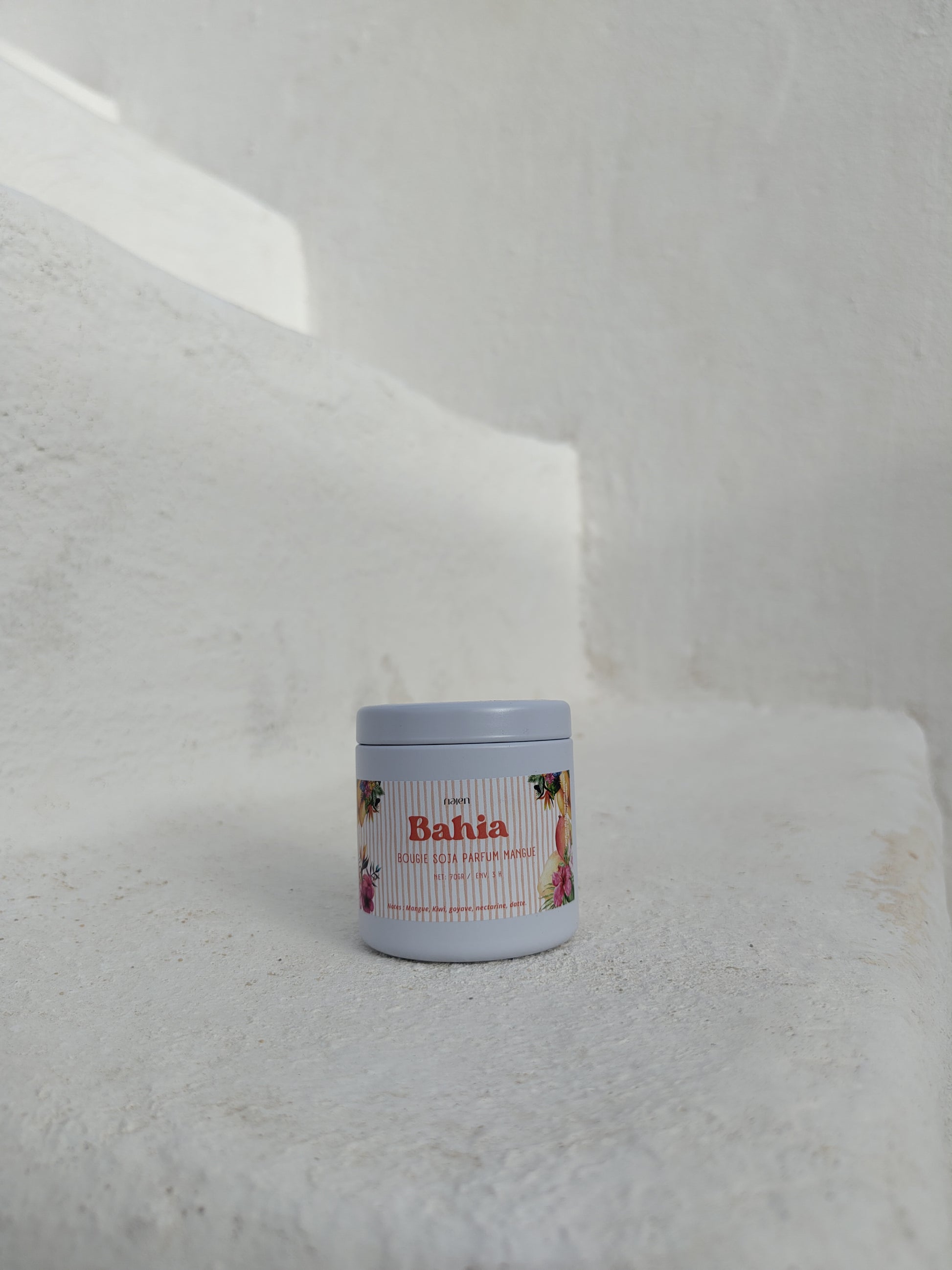 Bahia: Bougie Mangue 300 g - 3 Mèches