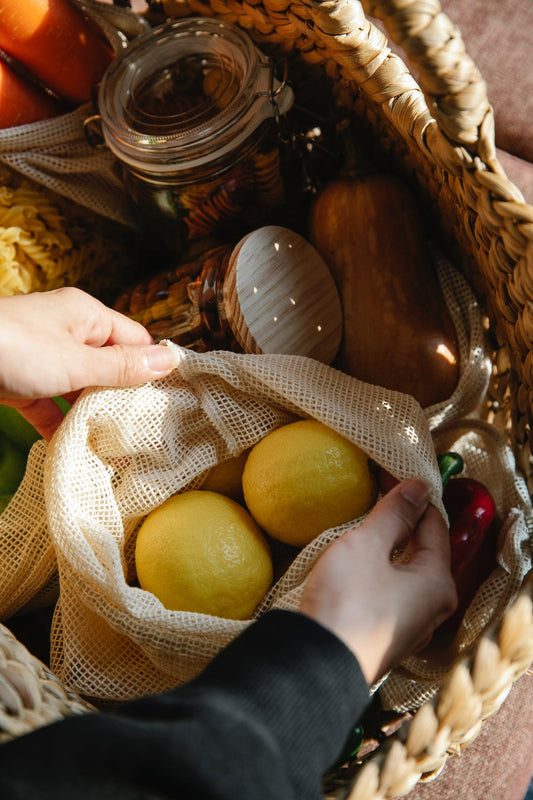 Sacs à fruits et légumes :  3 Tailles au choix