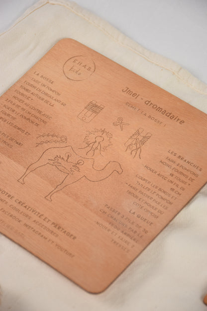 Kit créatif "Le dromadaire", Shabkids