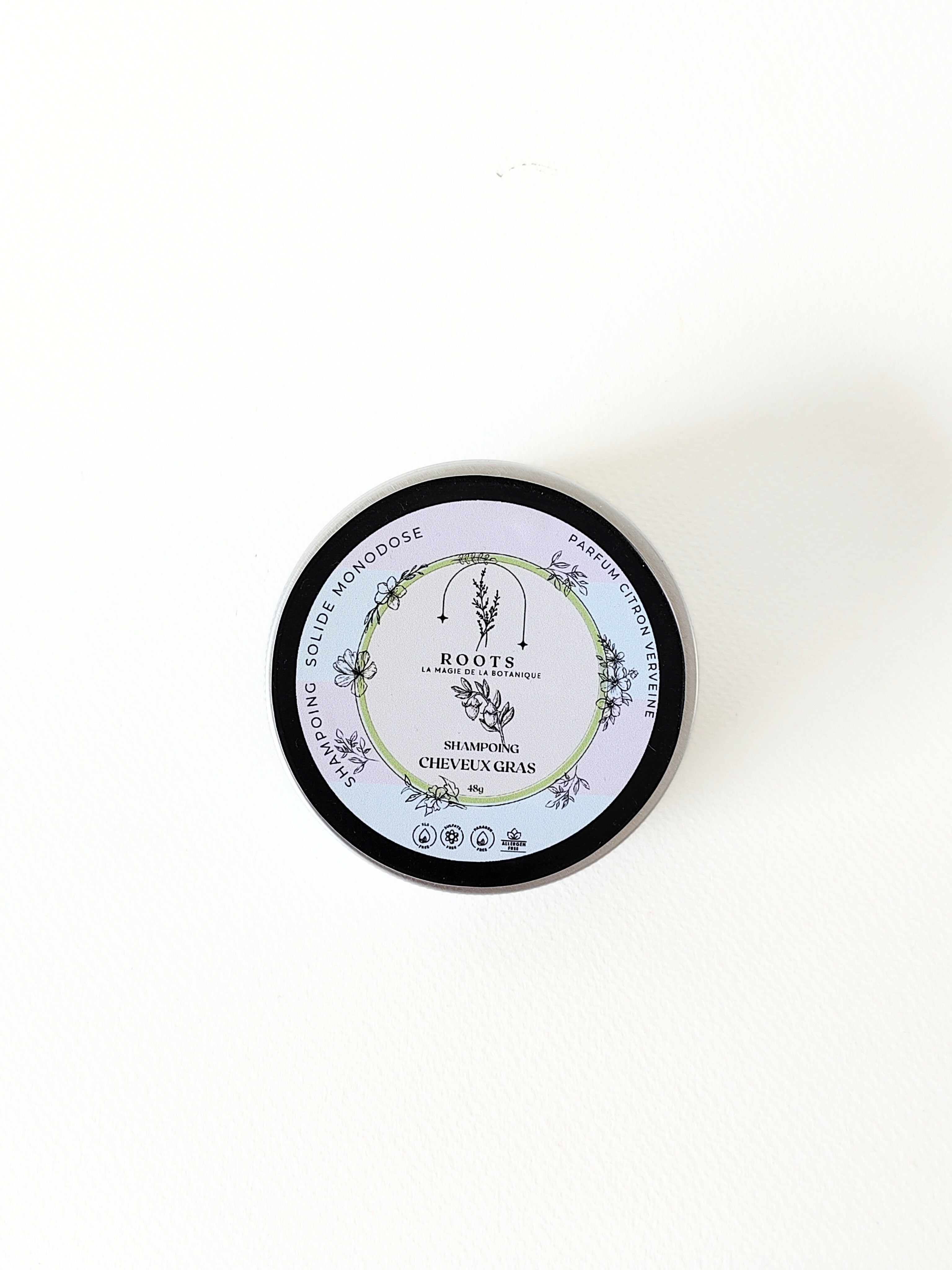 Shampoing Solide Roots Verveine - Cheveux gras