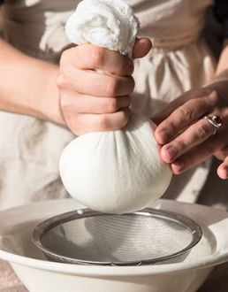 Etamine pour beurre/ fromage/ lait en coton biologique