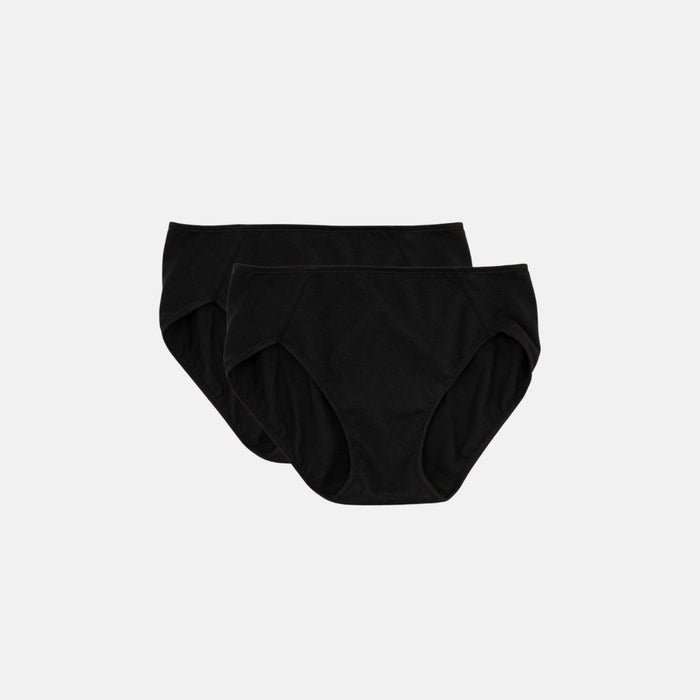 Pack de 2 culottes menstruelles :  1 flux léger + 1 flux moyen