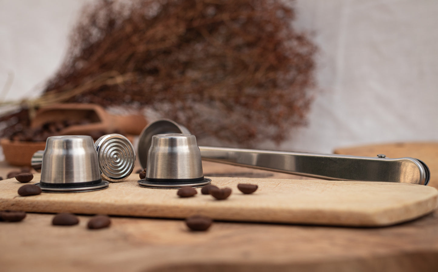 Kit Nespresso capsules en acier réutilisables